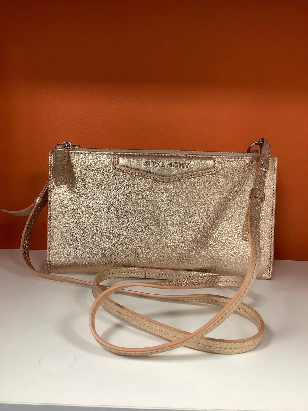 Givenchy Leather Wallet on a Chain